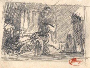 Howard Visiting a Prison by George Romney